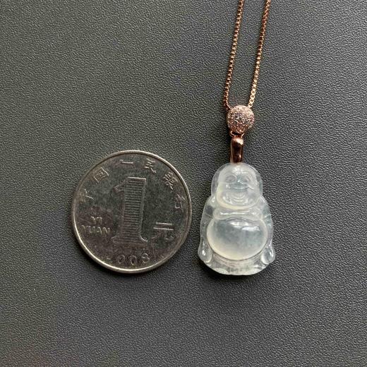 冰种厚庄翡翠站佛 商品图4