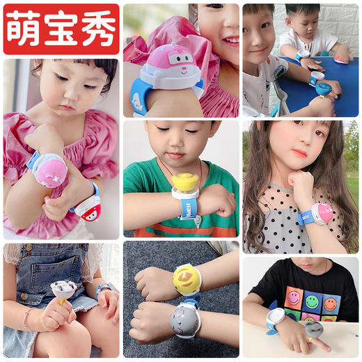 【萌趣Q宠手表旋转Q车 送指环道具】儿童卡通机甲虫陀螺 孩子的旋转手表 叠加旋转 酷炫升级 商品图5
