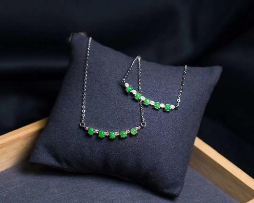 s925翡翠项链 商品图0