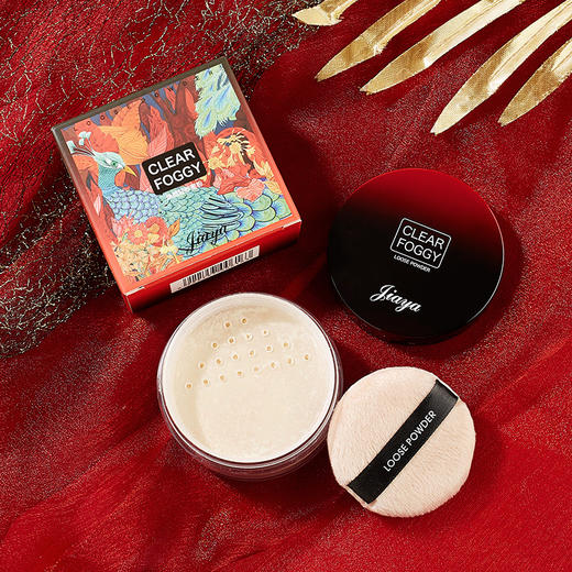 热卖款佳雅雾光散粉防水控油遮瑕持久不脱妆定妆蜜粉提亮肤色美妆七夕情人节 商品图0