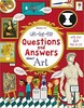 【BAD BOOK 不退不换】【Lift the Flap Questions & Answers】about Art，【问答书,翻翻书】关于艺术 商品缩略图0