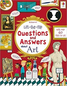 【BAD BOOK 不退不换】【Lift the Flap Questions & Answers】about Art，【问答书,翻翻书】关于艺术