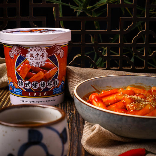 戴生泰 即食年糕韩式甜辣味 商品图5
