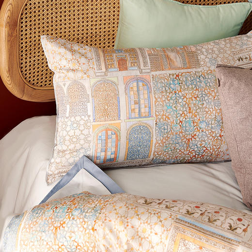 全棉四件套蒙特堡的城墙被罩床单枕罩 商品图2