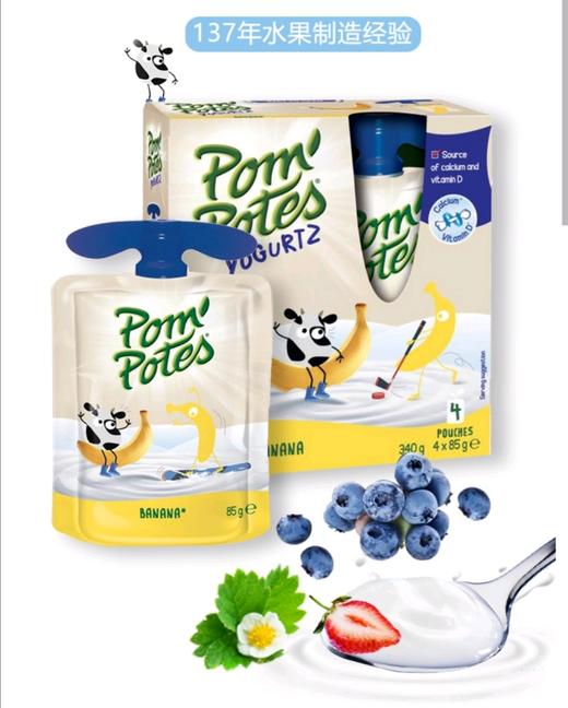 法国pompotes法优乐风味酸奶