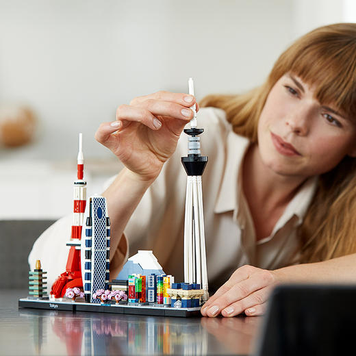 LEGO乐高建筑系列21051东京天际线小颗粒积木玩具 商品图3