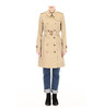 【二】BURBERRY 博柏利 春夏 双排扣 女性 腰带 英伦 女士风衣 卡其色 4073376 70500 商品缩略图1