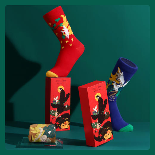 时物恋×麦玲玲|灵机生活馆承制跨界吉袜礼盒 商品图3