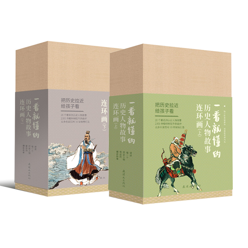 连环画-一看就懂的历史人物故事连环画上+下