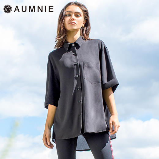 雪纺男朋友风衬衫  /  Chiffon Boyfriend Blouse 商品图2