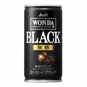 日本 朝日 黑咖啡饮料（无糖）185g（376616）