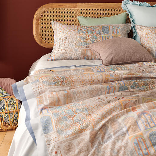 全棉四件套蒙特堡的城墙被罩床单枕罩 商品图3