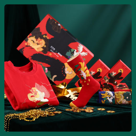 时物恋×麦玲玲|灵机生活馆承制跨界吉袜礼盒 商品图1