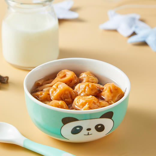 思念 儿童成长营养云吞 至臻虾皇 300g 早餐 馄饨 水饺 饺子 商品图4