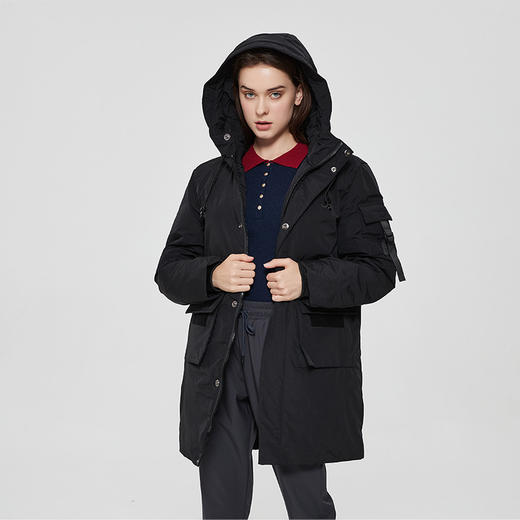 Ocean&Earth 工装式长款羽绒服男女同款，工装式、多袋式设计，防寒保暖，百搭耐穿 商品图5