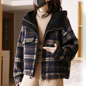 裁缝学苑AG98双面羊绒上衣女装外套纸样2020秋新款制版打版裁剪图