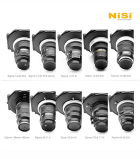 NiSi S6超广角镜头支架十款（尼康14-24，腾龙15-30，索尼12-24，适马14mm，佳能17移轴，适马20mm等）