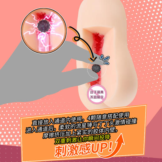 出浴立花 入珠流星锤刺激倒膜 新颖玩法 商品图3