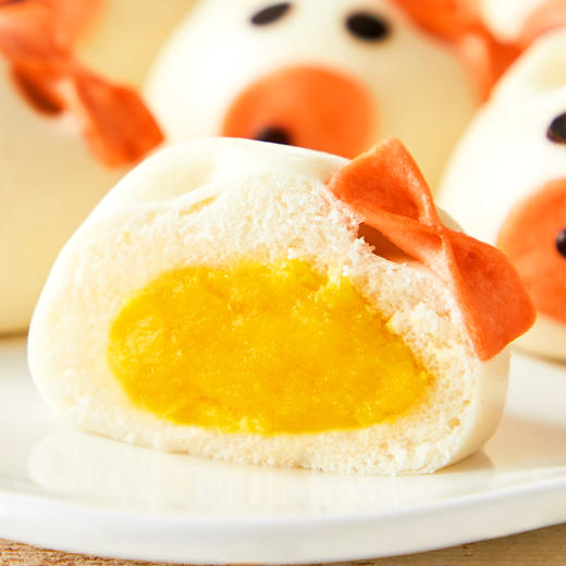 思念 儿童卡通包臻品奶黄熊仔包300g 10只 商品图1