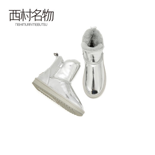 西村名物2020冬季新款雪地靴超厚增高底ins风防滑潮流女靴X20DS42601 商品图3