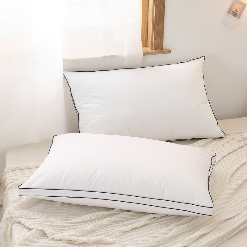 南方寝饰白鹅绒羽绒枕头五星级酒店枕单人双人护颈椎助睡眠软枕芯