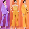 IWY/个性职场精选长袖西装微喇长裤套装CP203230+203144 商品缩略图1