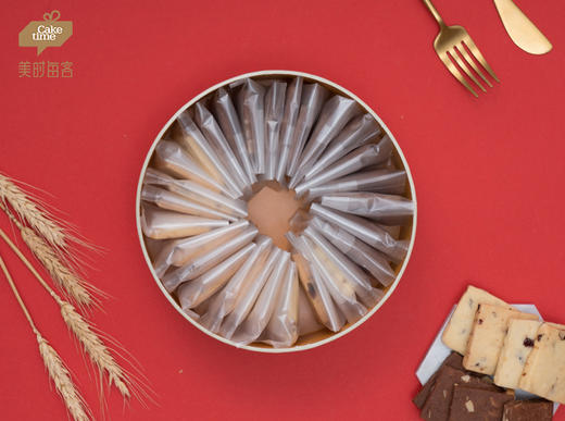 手工曲奇圆形礼盒 商品图2