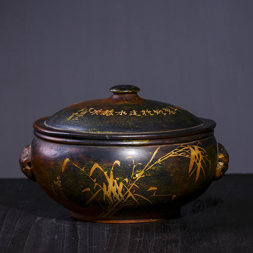 建水紫陶 老陶汽锅 商品图0