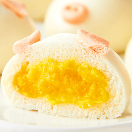 思念 儿童卡通包猪猪奶黄包300g 10只 商品图1