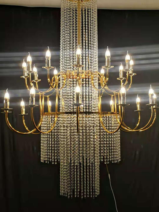 24头水晶灯（含珠链）【运费自理】 商品图1