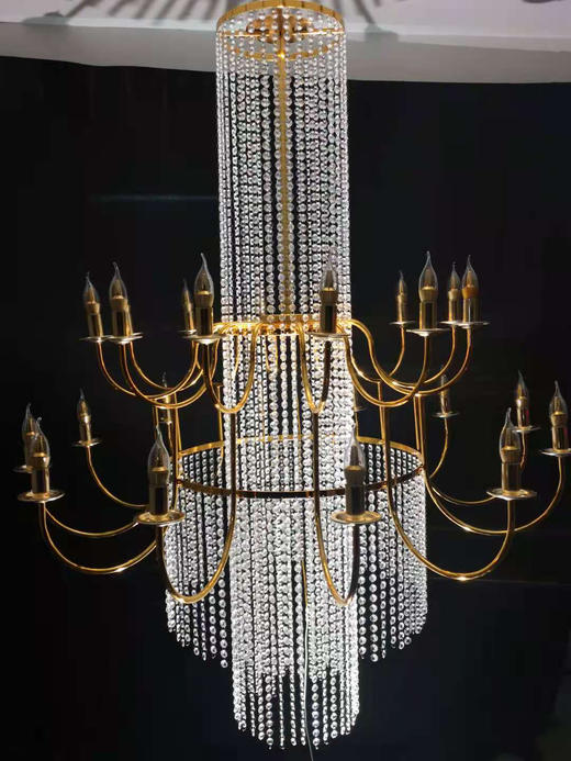 24头水晶灯（含珠链）【运费自理】 商品图0