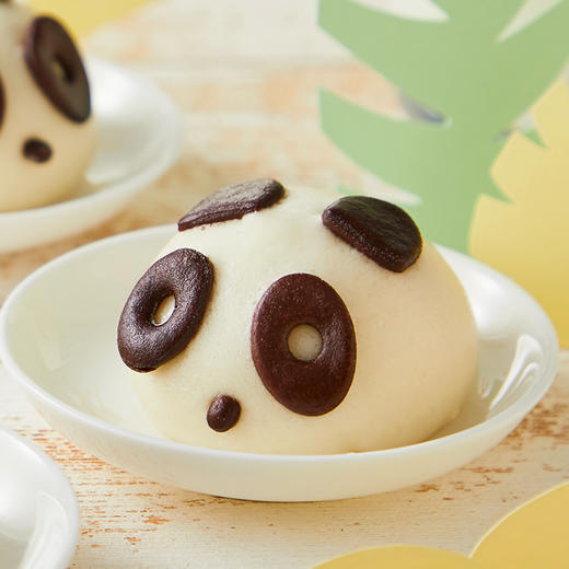 思念 儿童卡通包臻品奶黄熊猫包300g 10只 商品图2