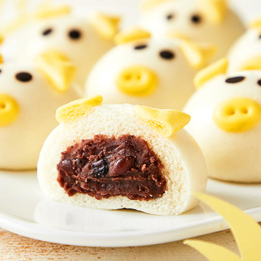 【思念】儿童卡通包猪猪奶黄包*2 商品图2