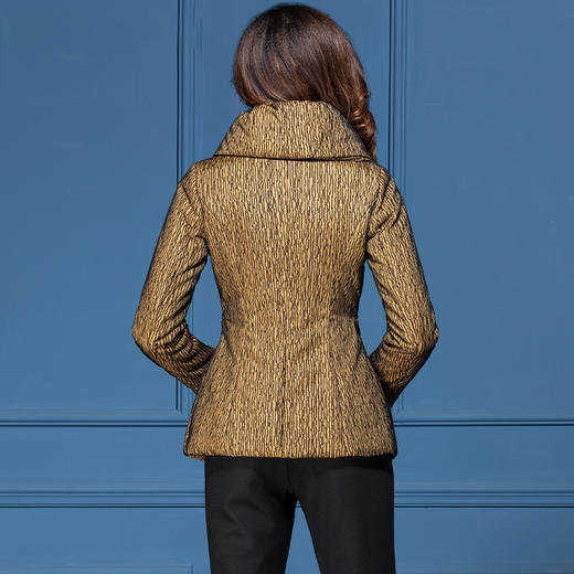 SSGS-M4935棉服女2020年新款冬季棉衣修身显瘦短款女神范加厚外套 商品图2