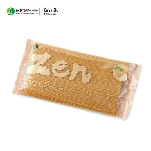 【冯站长精选】任小米早餐粗粮杂粮主食品无添加细面粗面速食无麸质纯小米面条2包 商品图7