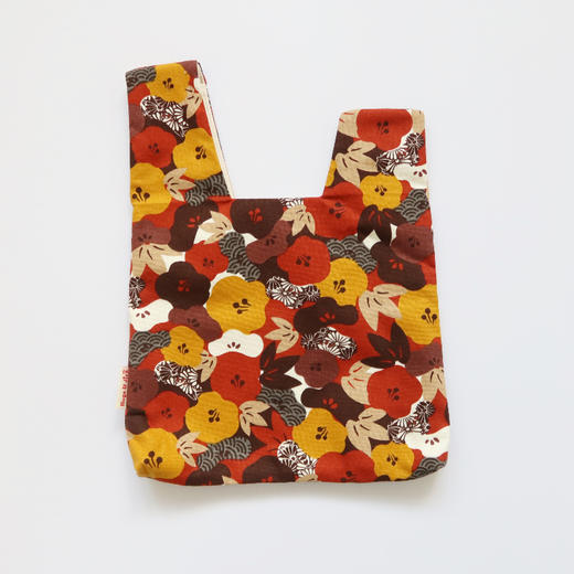 HUGOJIRO套结手提包插画和风茶花 商品图0