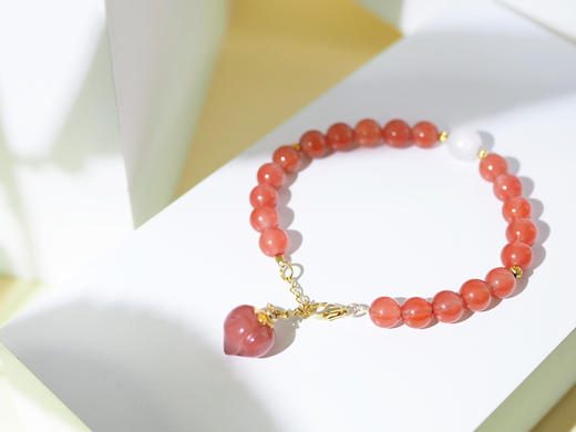 【富贵桃桃喜】天然南红玛瑙 商品图2