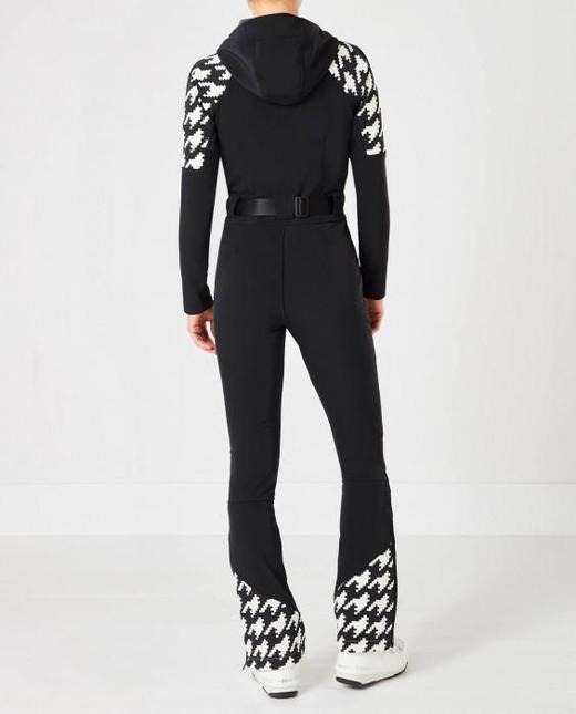 Perfect Moment - Tignes One Piece - Black/Snow White Houndstooth 女装 连体滑雪服 黑色/白色 商品图2