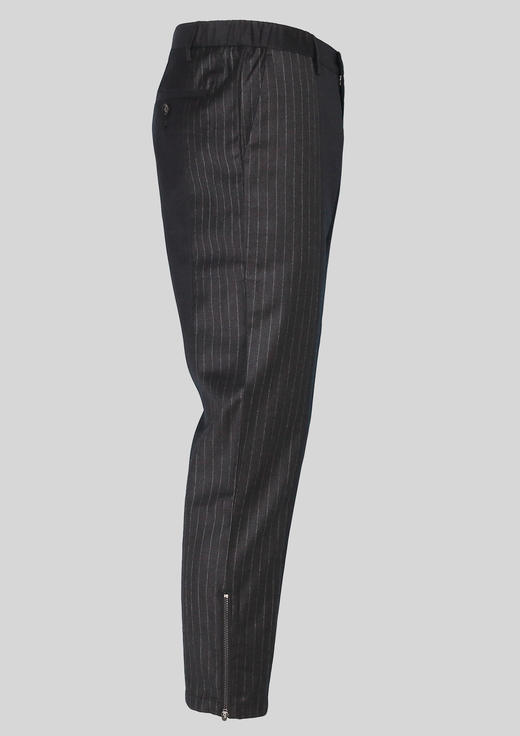 Marco Azzali 灰色拼接西裤 P3721400 商品图1