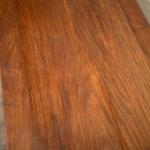 清代  红木独板牙板透雕绳纹画桌 商品图4