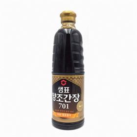 泉牌极品酿造酱油701（即食）860ml샘표양조간장701  860mL