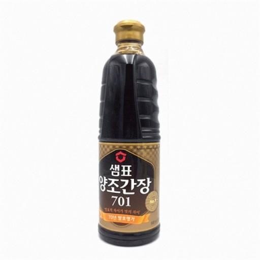 泉牌极品酿造酱油701（即食）860ml샘표양조간장701  860mL 商品图0