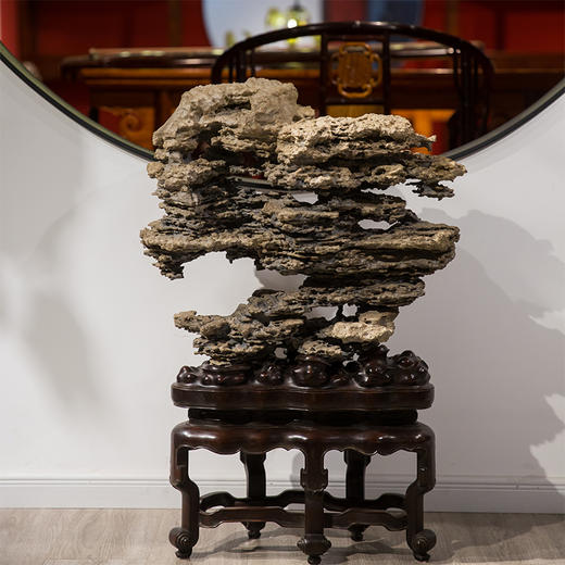 清层云英石贡石