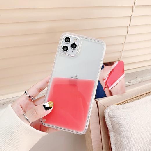 【网红液体手机壳全型号】小红书液体流沙果冻适用苹果