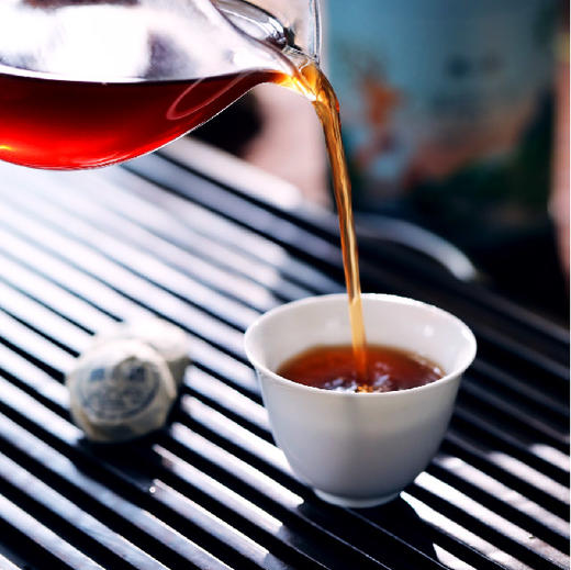 麋鹿星球麋小鹿普洱沱茶熟茶 云南大叶种晒青毛茶 30颗小粒装160g 商品图3