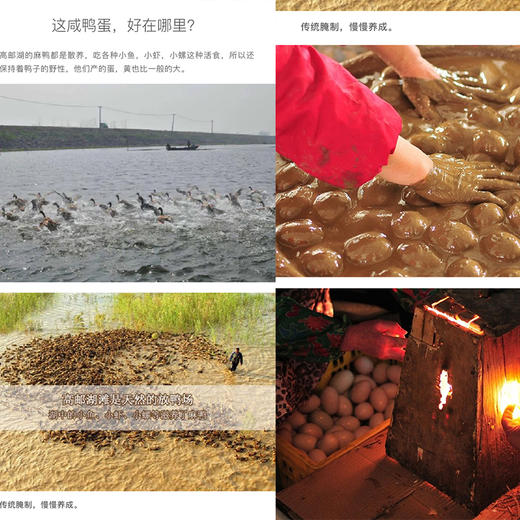 古法咸鸭蛋 起沙又流油 还非常干净 高邮湖放养的麻鸭蛋 |百里食 商品图2