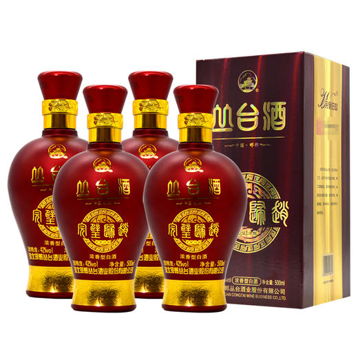 [白酒]丛台 (红瓷)完璧归赵42度500ml 商品图0