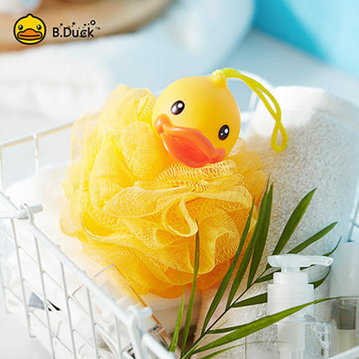 B.Duck小黄鸭精品四季B.Duck 淋浴球(黄色） BP6116601 商品图4