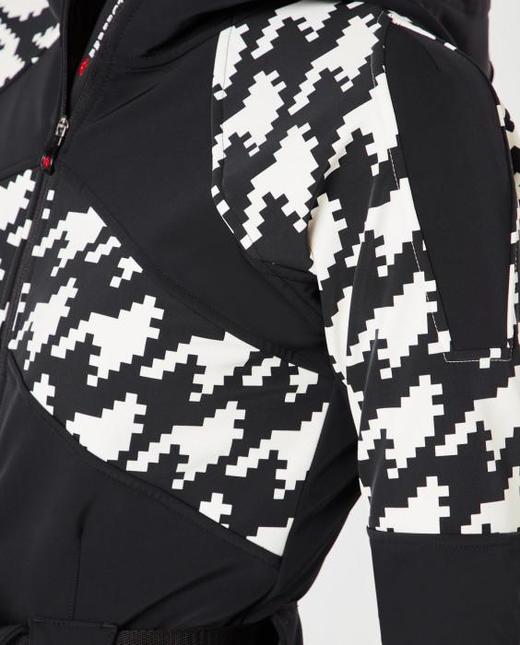 Perfect Moment - Tignes One Piece - Black/Snow White Houndstooth 女装 连体滑雪服 黑色/白色 商品图3