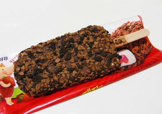 乐天猪猪草莓夹心脆皮70ml롯데삼강돼지바70ml 商品图1